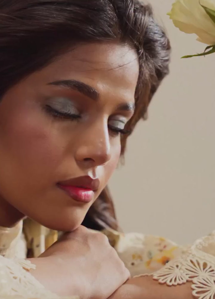 Zephyr by Ayzel Unstitched Lawn Embroidered 3 Piece Suit AAF26UZ D-1  Solea - Summer Collection