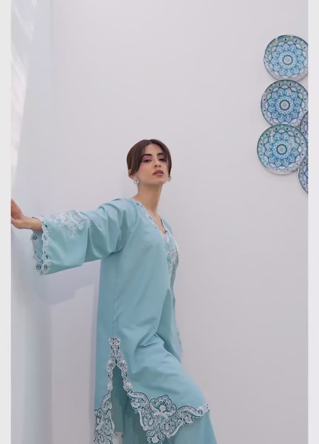 Noore by Amal RTW Embroidered Blended Lawn 2 Piece Suit Elaf Casual Collection