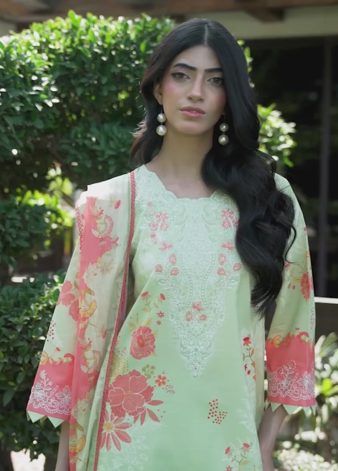 Orissa by Rashid Textiles Unstitched Embroidered Lawn 3 Piece Suit RT26ULO 3754 - Casual Collection