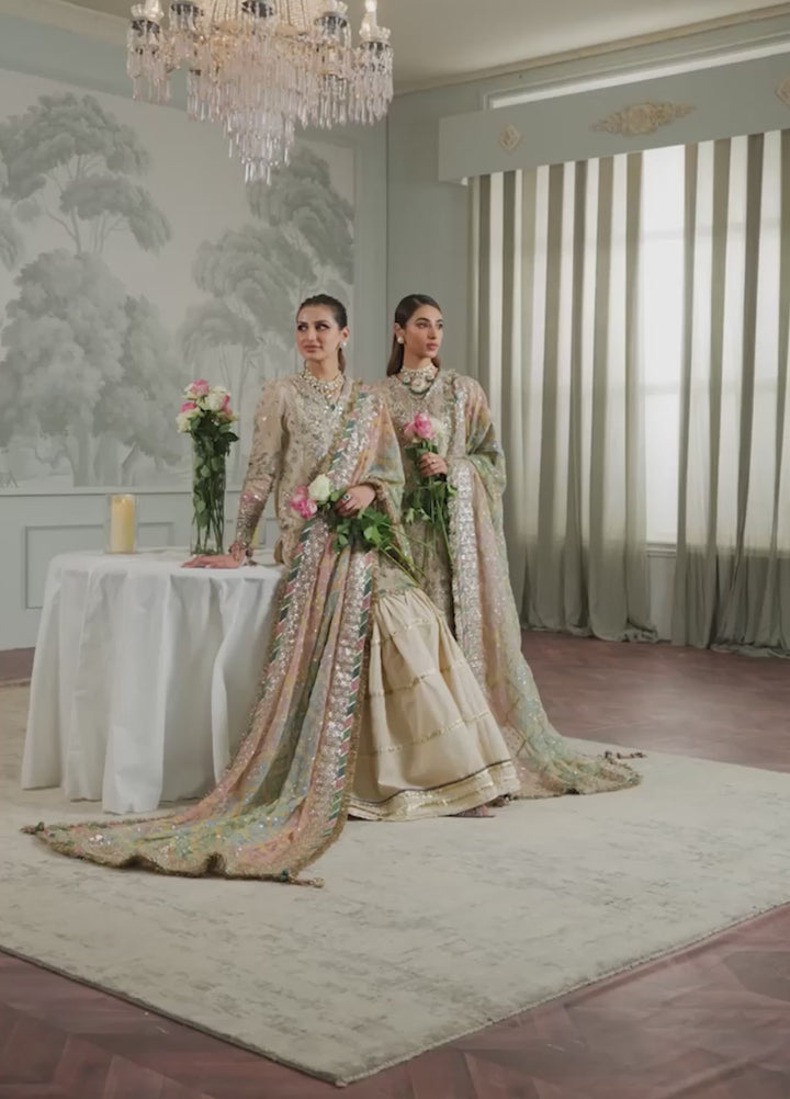 Chantelle by Baroque Unstitched Masuri Embroidered Suits 3 Piece BQ25FC CH12-04 - Festive Collection