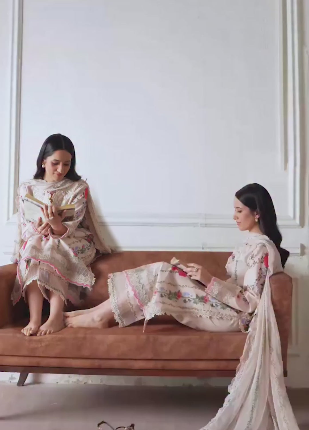 Sunlit Tales by Roheenaz Unstitched Embroidered Lawn 3 Piece Suit RN26ULS Sunflare Petal RUNSS260702 - Lawn Collection