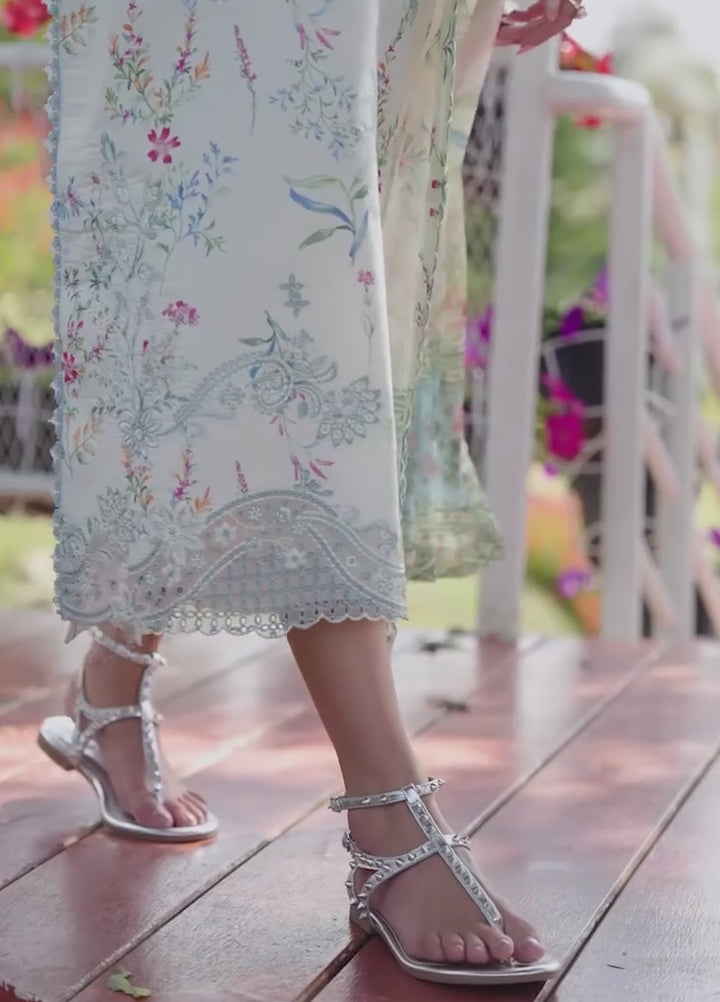 The Scent Of Summers by Yards Unstitched Embroidered Lawn 3 Piece Suit Minted Daydream Casual Collection