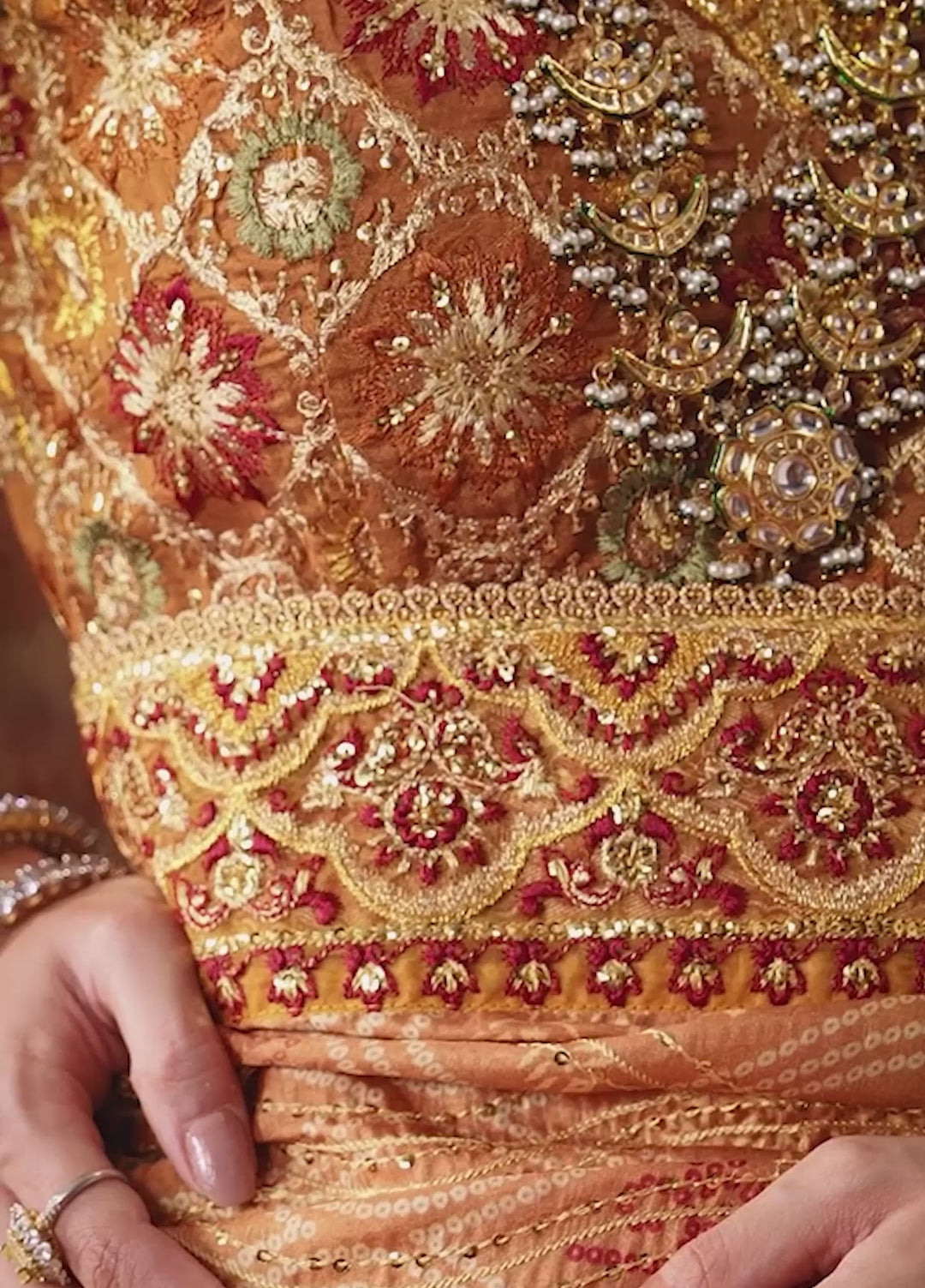 The Sari Edit by Aik Atelier Unstitched Silk Luxury Embroidered Saree AIK25SE Look-04 - Formals Collection