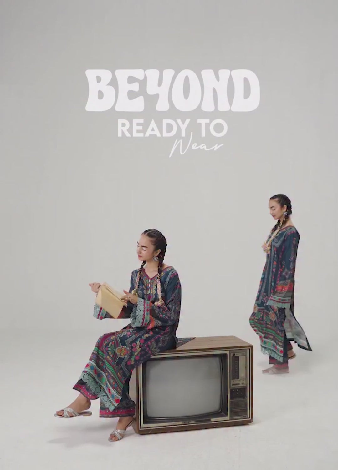 Sahane Pret Printed Poly Lawn 2 Piece Suit ME26007 OG