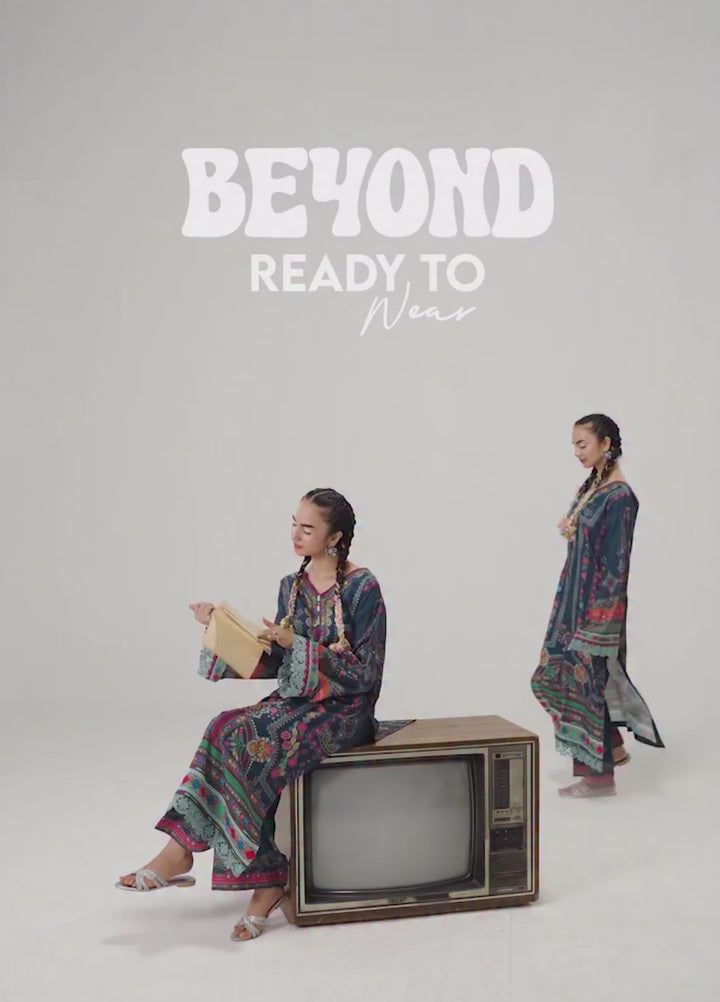 Sahane Pret Printed Poly Lawn 2 Piece Suit ME26007 OG