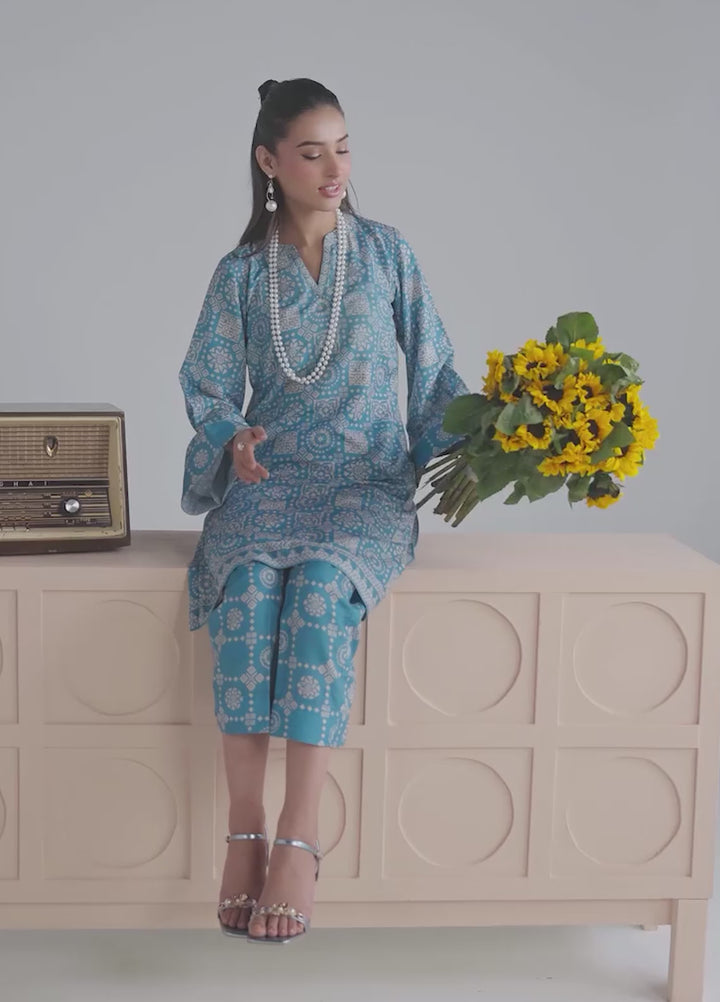 Summer Basics by Gulaal Women RTW Printed Poly 2 Piece Suit Nativa - Casual Collection