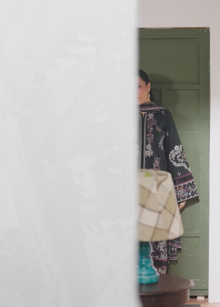 Zync by Florent Unstitched Embroidered Lawn 3 Piece Suit FL26ULZ FZ-3A - Summer Collection