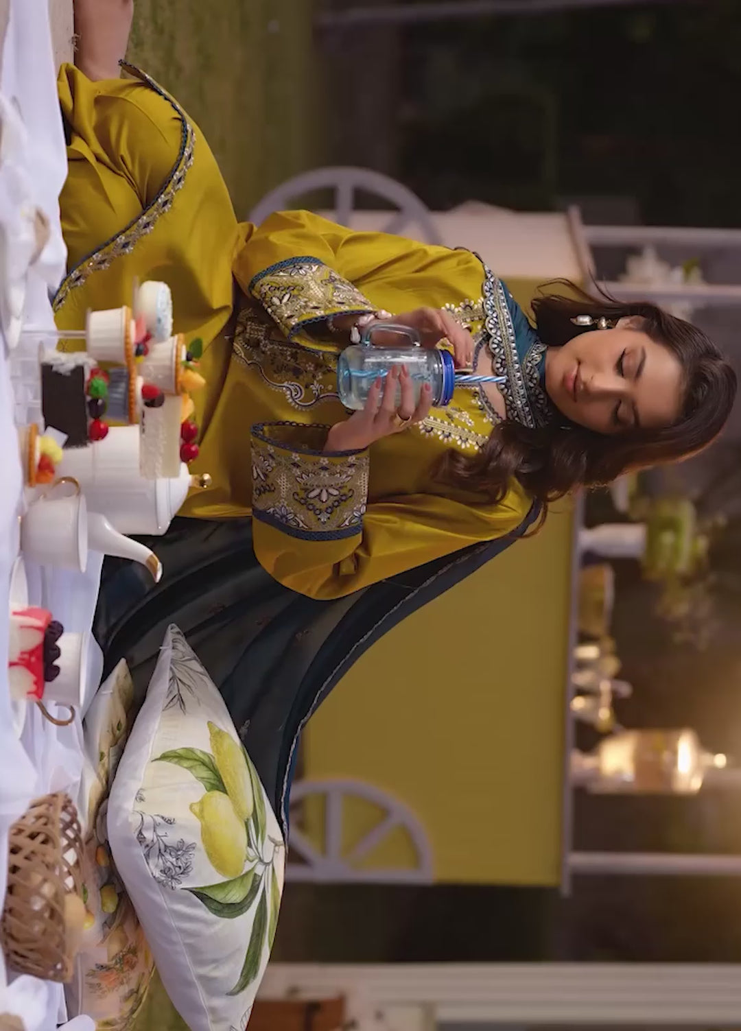 Pashmire Women RTW Embroidered Swiss Lawn 3 Piece Suit Nayab - Festive Collection