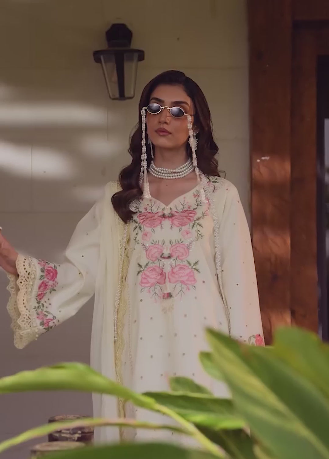 Mehrang by Pashmire RTW Embroidered Lawn Cotton 3 Piece Suit Zaveen Casual Collection
