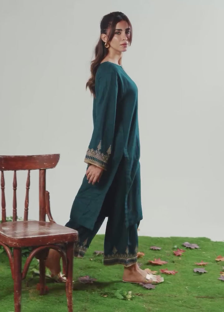 Luna by Manahil Lakhani RTW Embroidered Lawn 2 Piece Suit ML26ULL ZEPHYR - Summer Collection