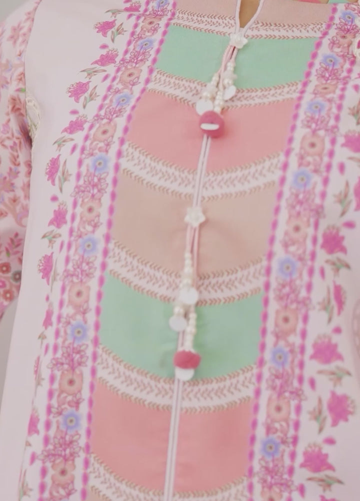 Rang e Bahar by Charizma Unstitched Embroidered Lawn 3 Piece Suit CHR26ULR CRB6-24 - Summer Collection