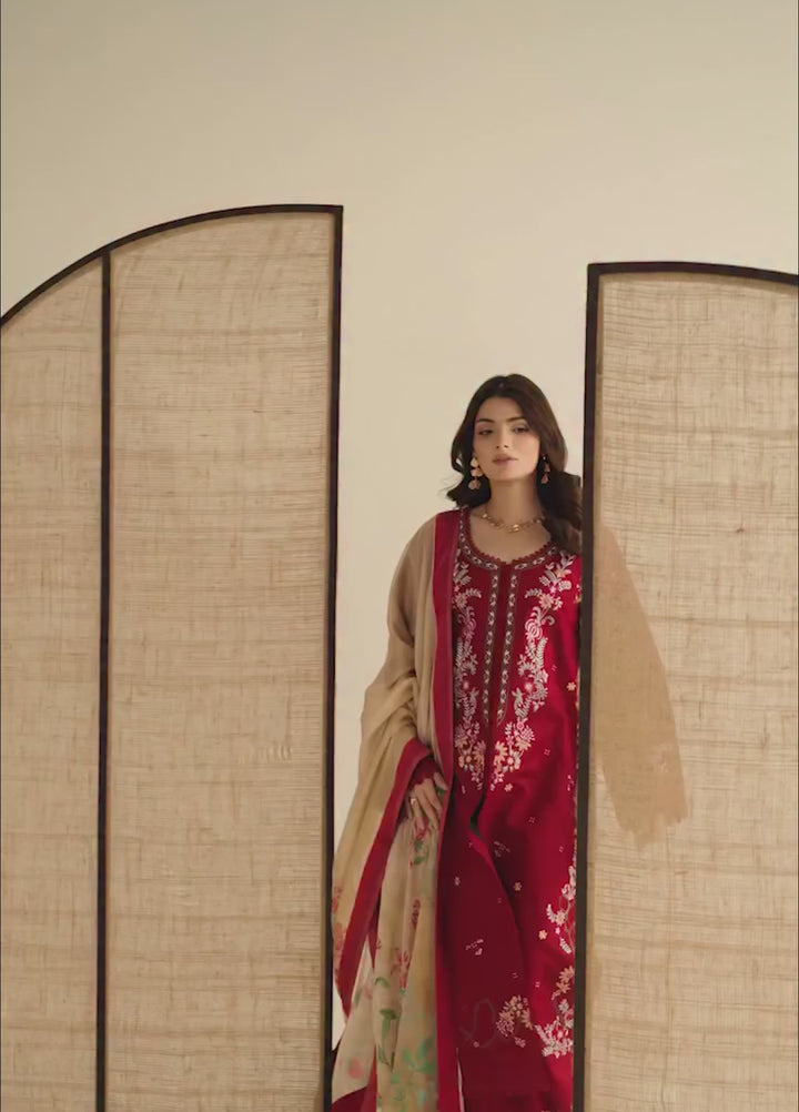 Mistfall by Panache Apparel RTW Embroidered Cotton 3 Piece Suit sorelle Eid Collection