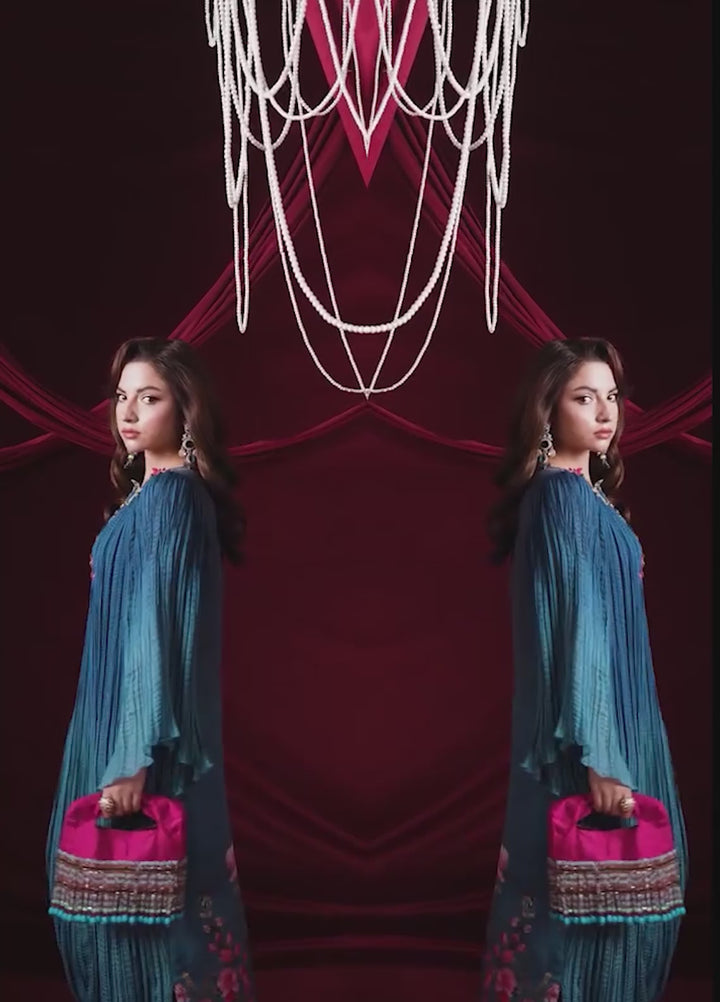 The Glamorous by Musferah Saad RTW Embroidered Silk 1 Piece Persephone - Casual Collection