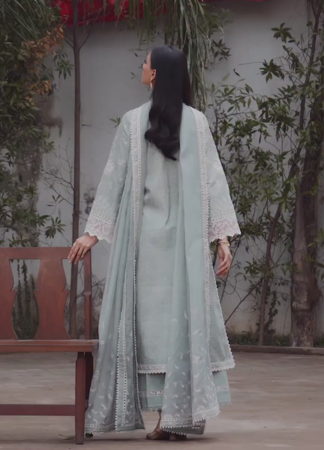 Serein by Ayzel Unstitched Embroidered Lawn 3 Piece Suit AAF26USL Lurelle - Eid Collection