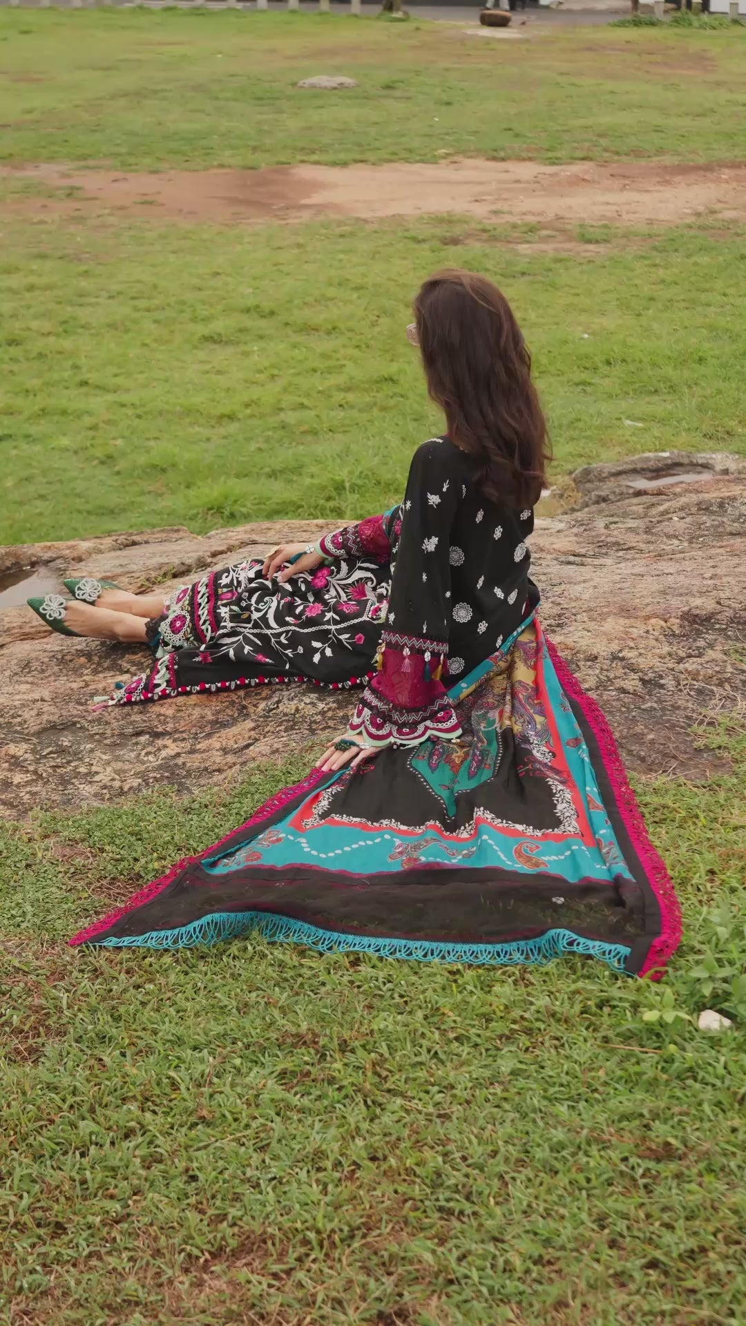 Neroli By Annus Abrar Unstitched Embroidered Lawn 3 Piece Suit ABR26UNL 02 Ayla - Festive Collection