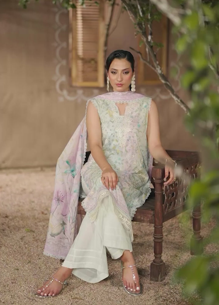 Rangkari by Ayleen Unstitched Embroidered Lawn 3 Piece Suit AY26ULR Dastaan - Eid Collection