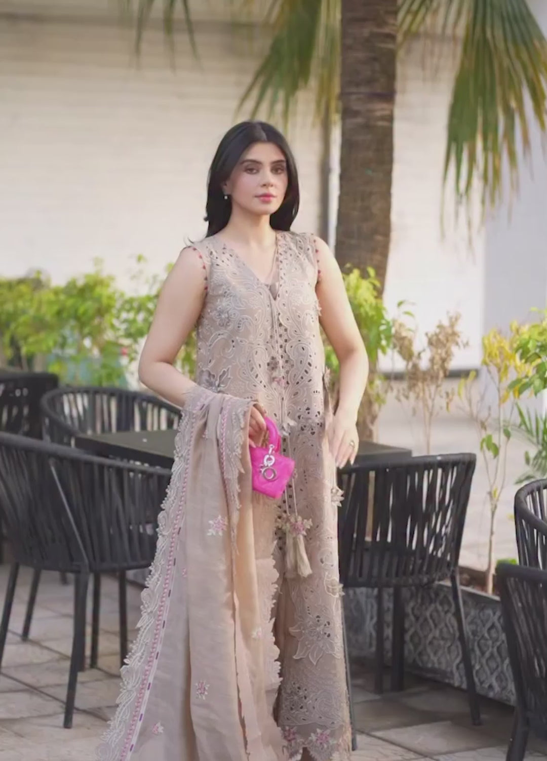 Mashriq by Bin Ilyas Unstitched Embroidered Lawn 3 Piece Suit BI26UML D113A - Festive Collection