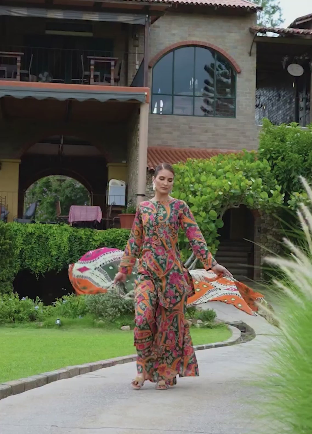 Petals Of Serenity by Feathers RTW Printed Lawn 3 Piece Suit SOLVEX - Casual Collection