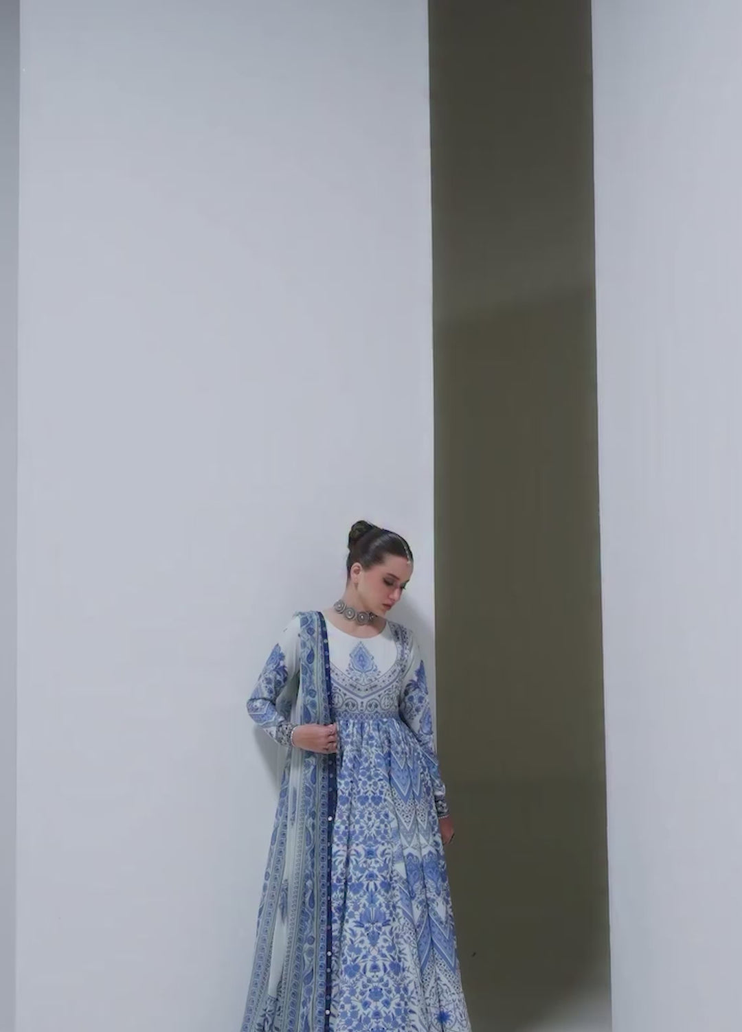 Amour by Bin Ilyas Unstitched Printed Lawn 3 Piece Suit BI26ULA 188A - Festive Collection