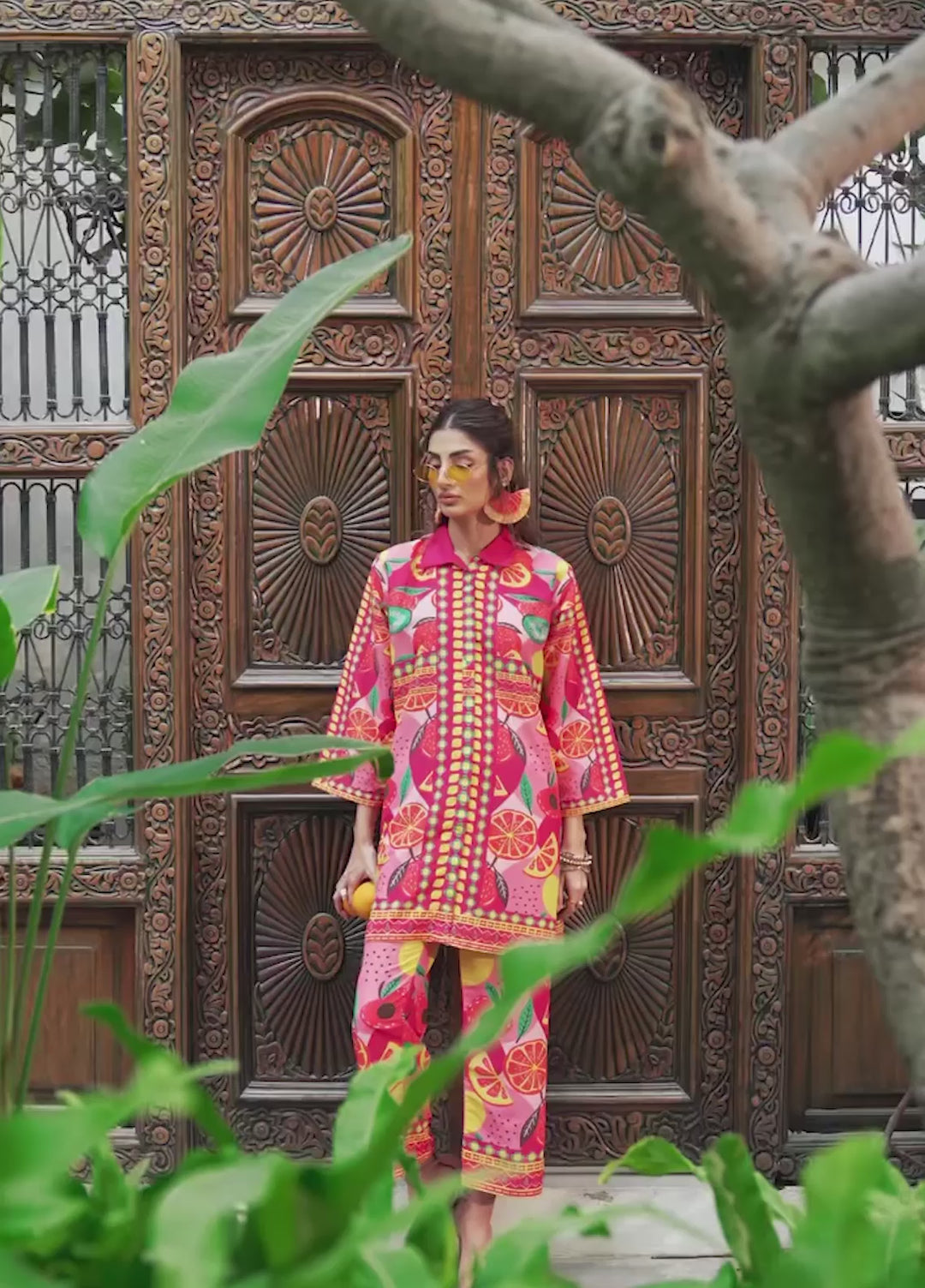 Nairah Women Pret Printed Arabic Lawn Suit NAH26PN Capa Cabana - Spring Collection