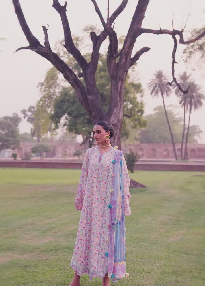 Neoma Prints by Republic Unstitched Printed Lawn 3 Piece Suit RW26UNL SP-5 MEHER - Summer Collection