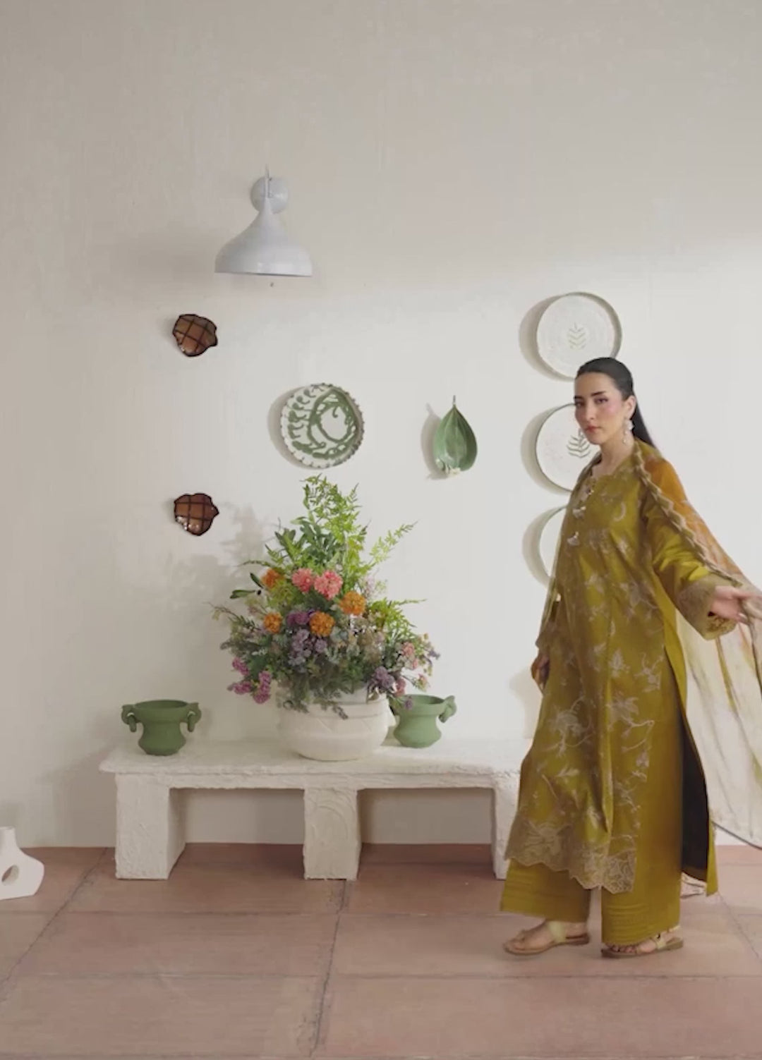Zync by Florent Unstitched Embroidered Lawn 3 Piece Suit FL26ULZ FZ-2B - Summer Collection