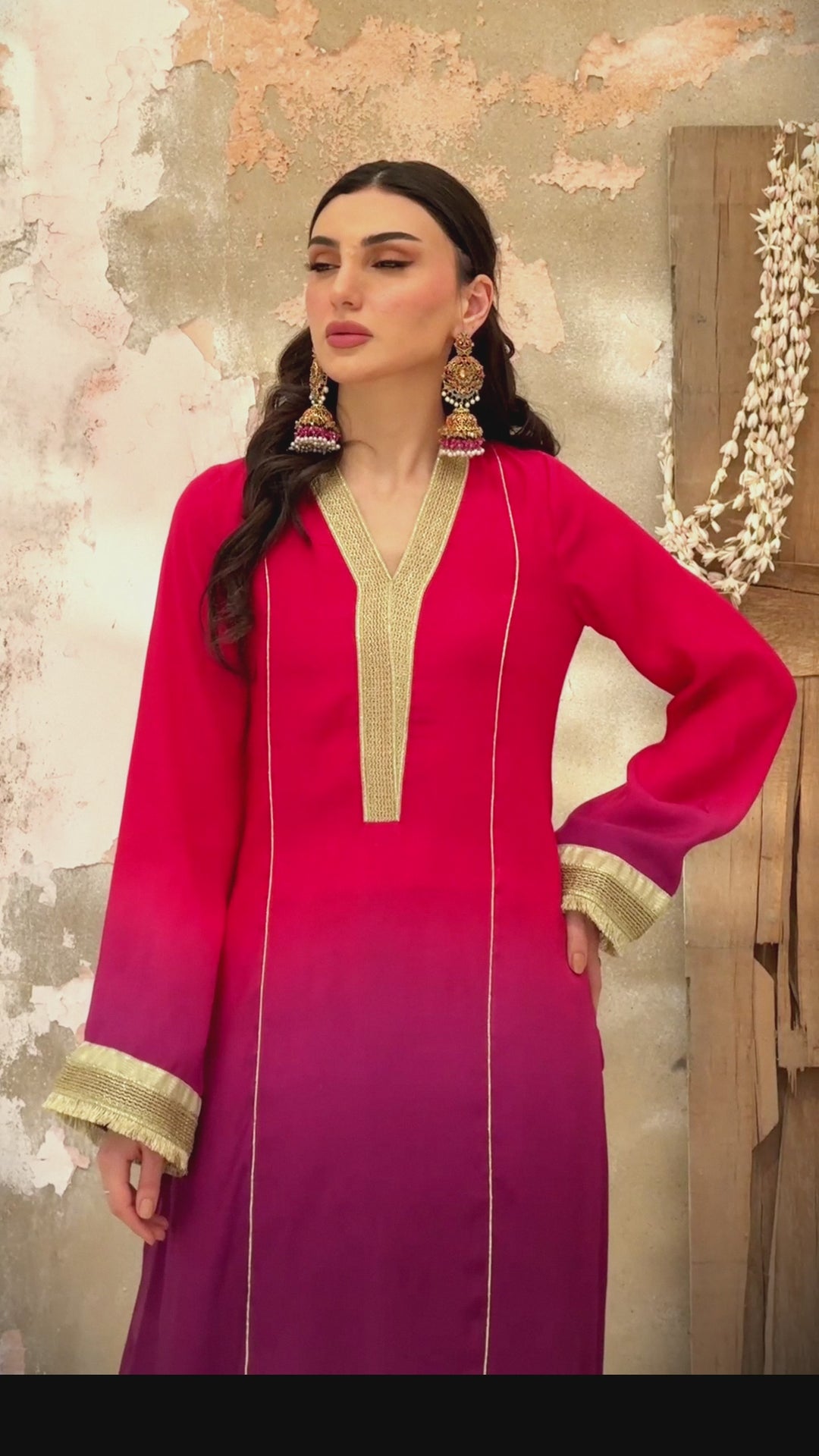 Dareecha by Daak RTW Printed Cotton Silk 3 Piece Suit AKS-P ALIZEH AKS-P - Festive Collection