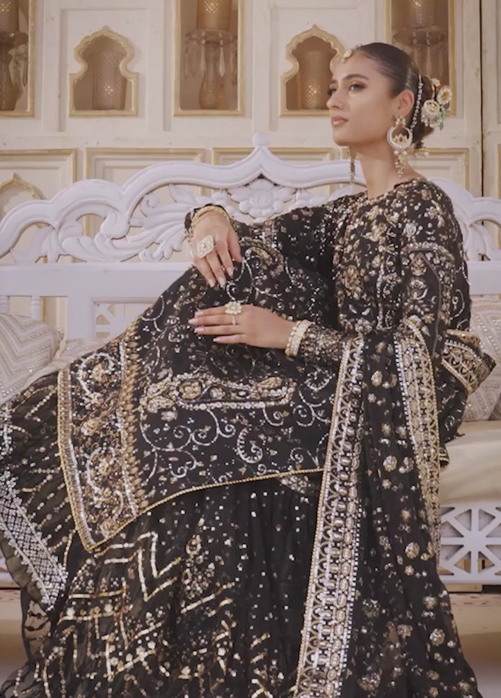 Aik Atelier Embroidered Net Suits Unstitched 3 Piece AIK25EF Vl2 Look 07 - Formals Collection