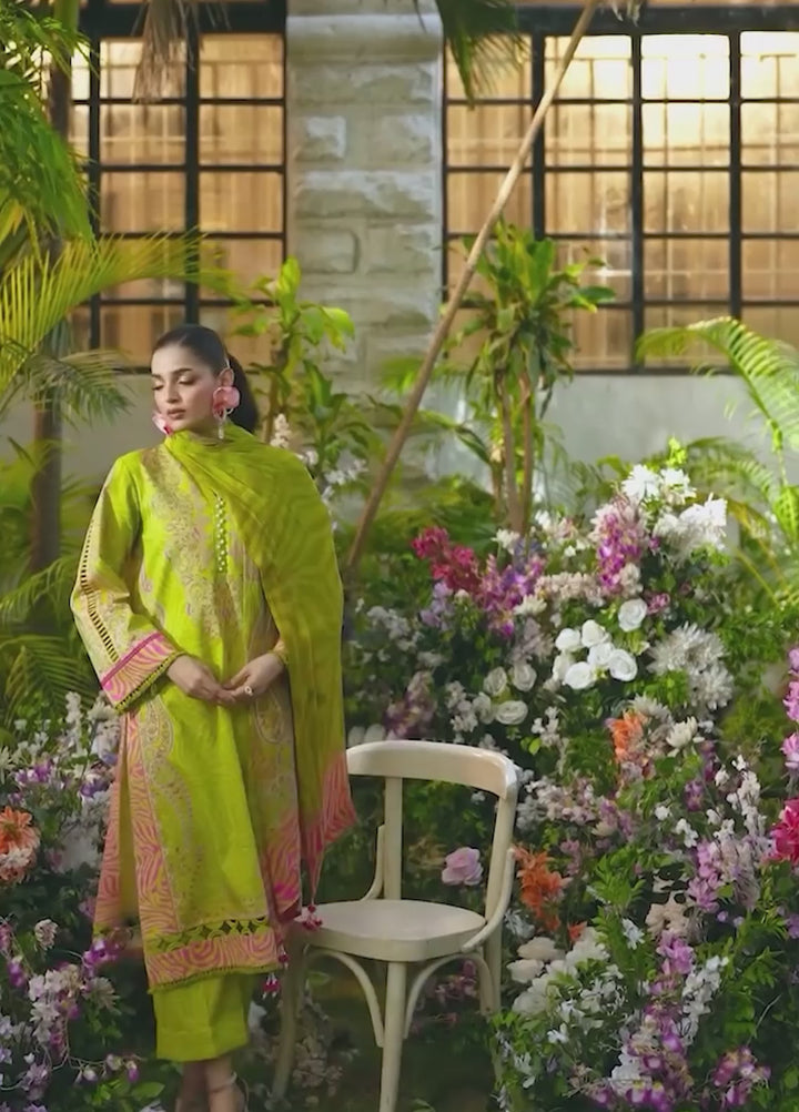 C Prints by Charizma Unstitched Printed Lawn 3 Piece Suit CHR26ULP CP6-11 - Summer Collection