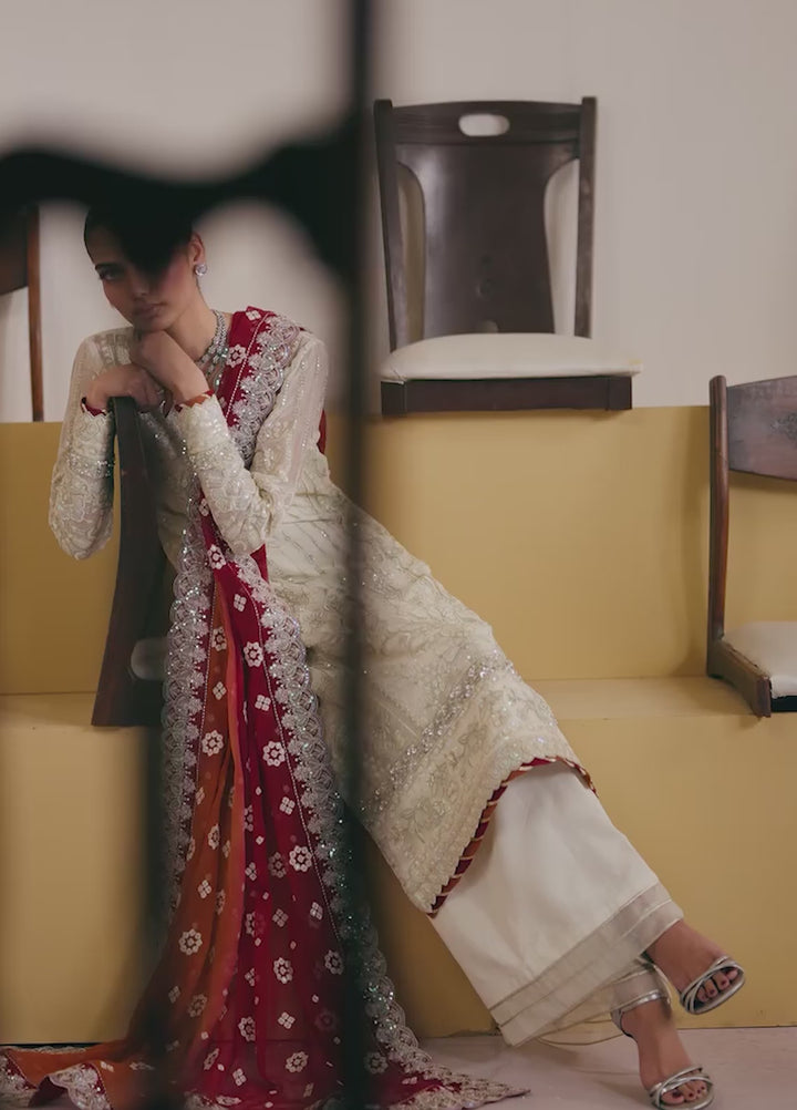 Ayla by Gulaal Unstitched Embroidered Luxury Chiffon 3 Piece Suit GL26ACF D-36 IYLA - Festive Collection