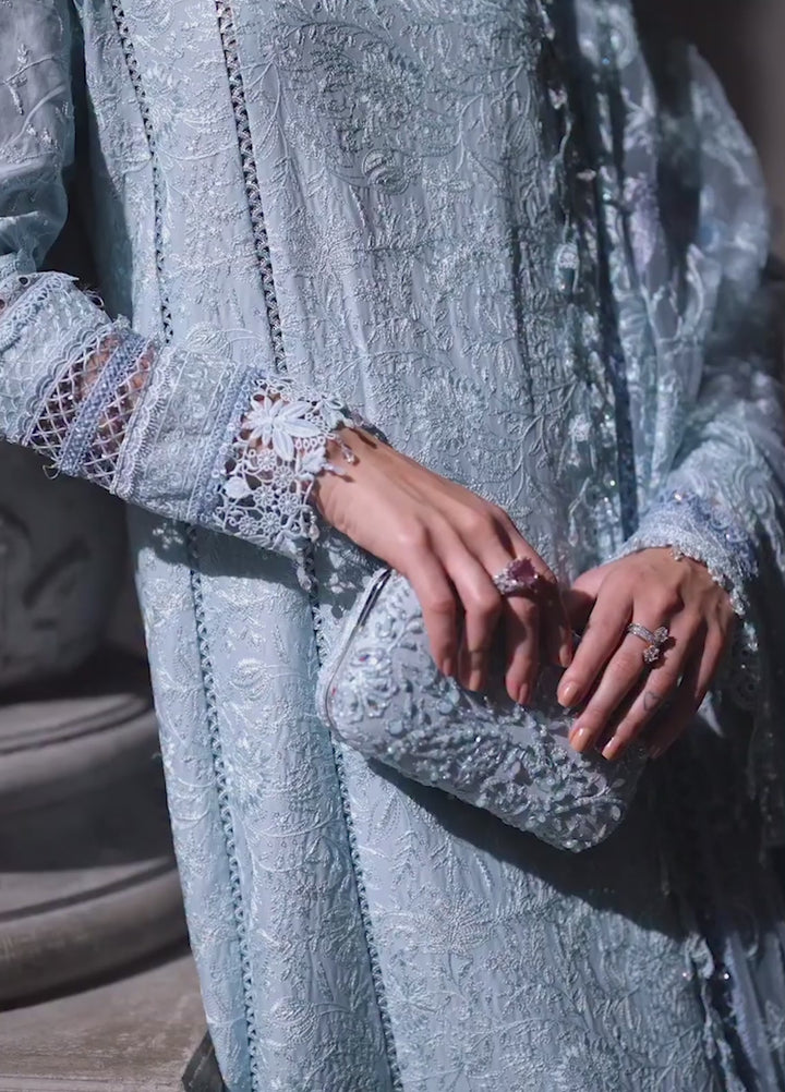 Sobia Nazir Unstitched Embroidered Luxury Lawn 3 Piece Suit SN26ULE D-04 A - Eid Collection