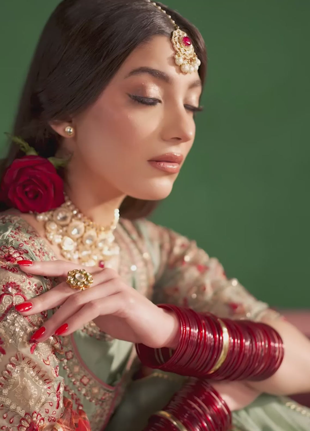 Maria Osama Khan Pret Embroidered Organza 4 Piece Suit Sahar-e-Jashan