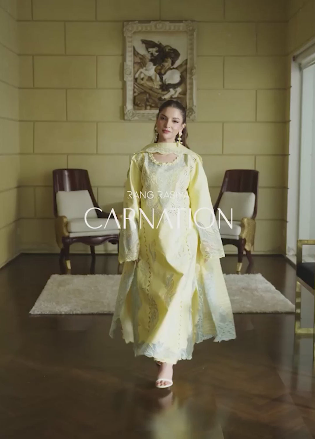 Carnation by Rang Rasiya Unstitched Embroidered Lawn 3 Piece Suit RR26UCL D9 NADIA - Eid Collection