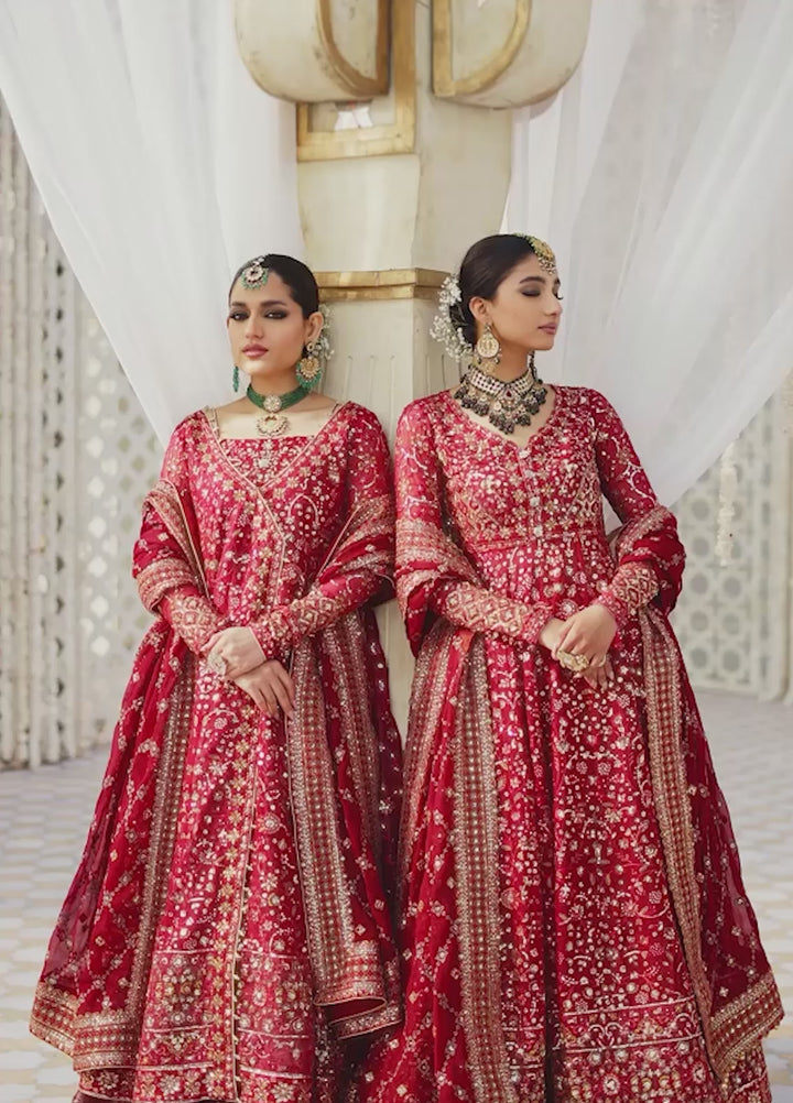 Aik Atelier Embroidered Chiffon Suits Unstitched 3 Piece AIK25EF Vl1 Look 01 - Formals Collection