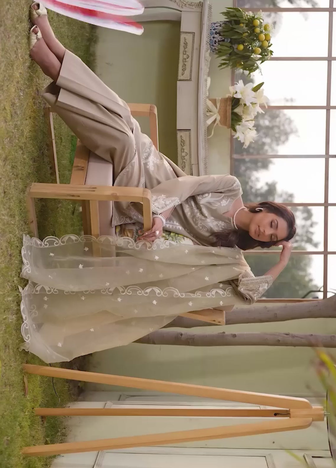 Pashmire Women RTW Embroidered Swiss Lawn 3 Piece Suit Haya - Festive Collection