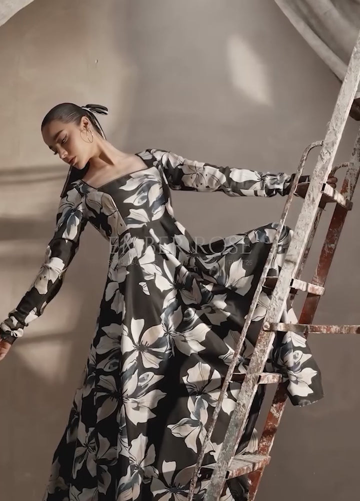 Ember Rose by Jahaan RTW Printed Lawn Silk 1 Piece Suit Fleuris Casual Collection