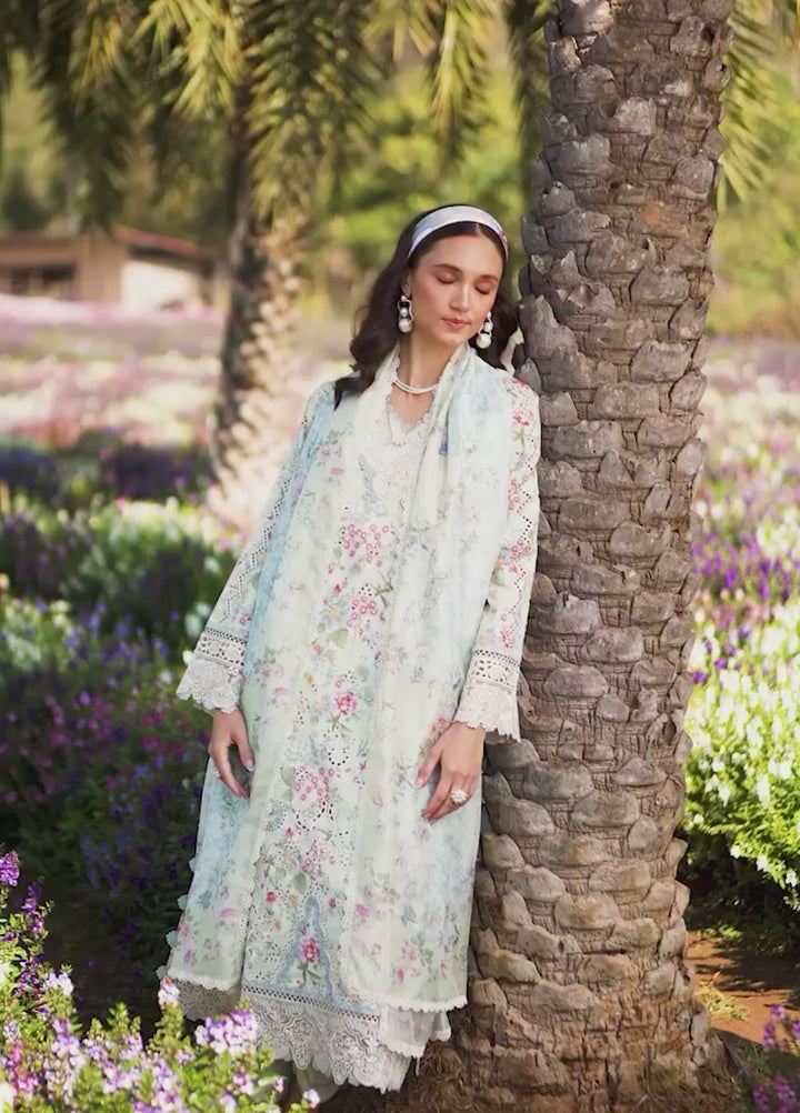 Shezlin by Aabyaan Unstitched Embroidered Chikankari 3 Piece Suit ABY26UCS REEM - Eid Collection