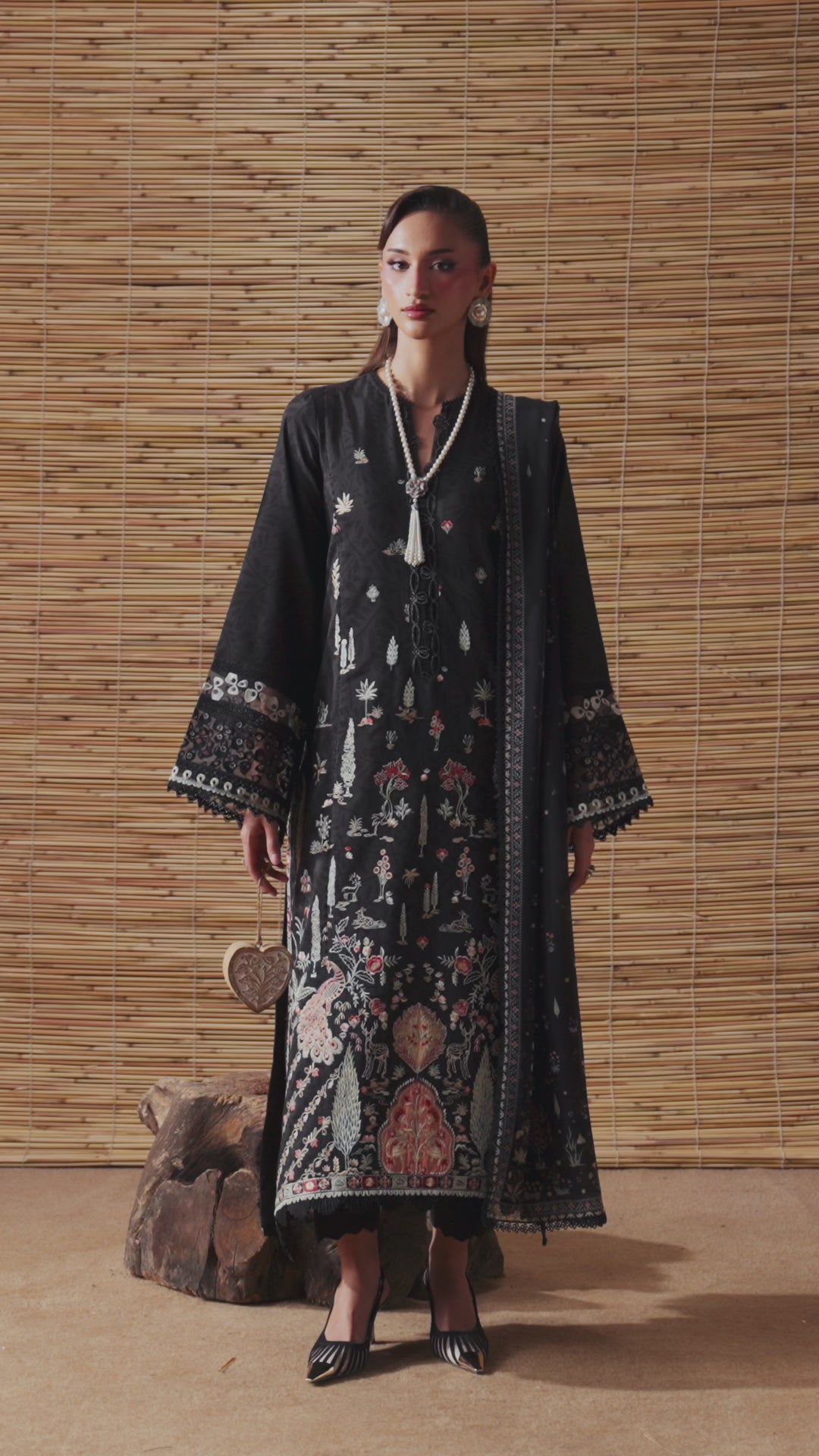 Sable Vogue Unstitched Embroidered Lawn 3 Piece Suit SV26ULL SL-05-26-V2 - Festive Collection