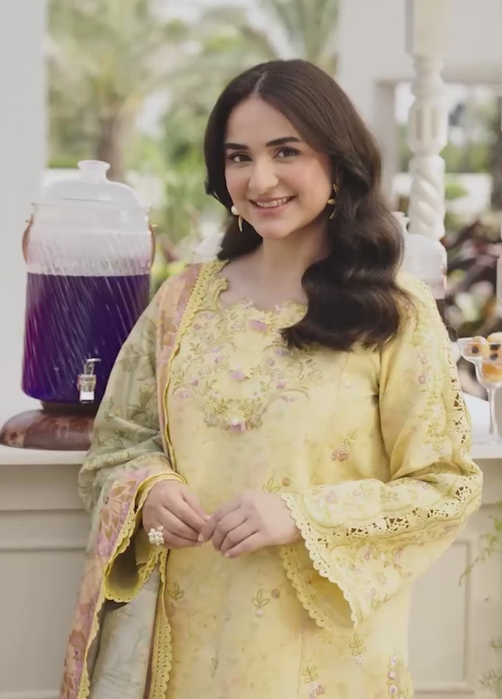 Florence by Rang Rasiya Unstitched Embroidered Lawn 3 Piece Suit RR26ULF Yumna - Festive Collection