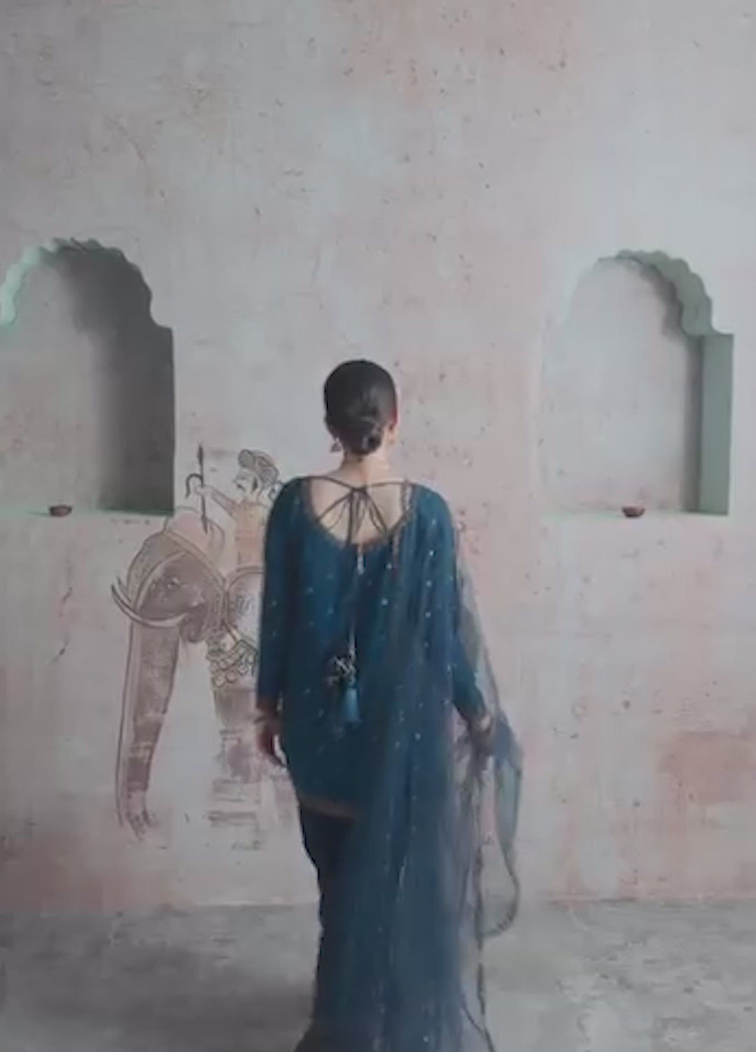 Koel by Jahaan RTW Embroidered Raw Silk 3 Piece Suit Raagni Festive Collection
