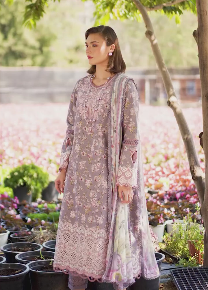 Shezlin by Aabyaan Unstitched Embroidered Chikankari 3 Piece Suit ABY26UCS RAAHEEN - Eid Collection