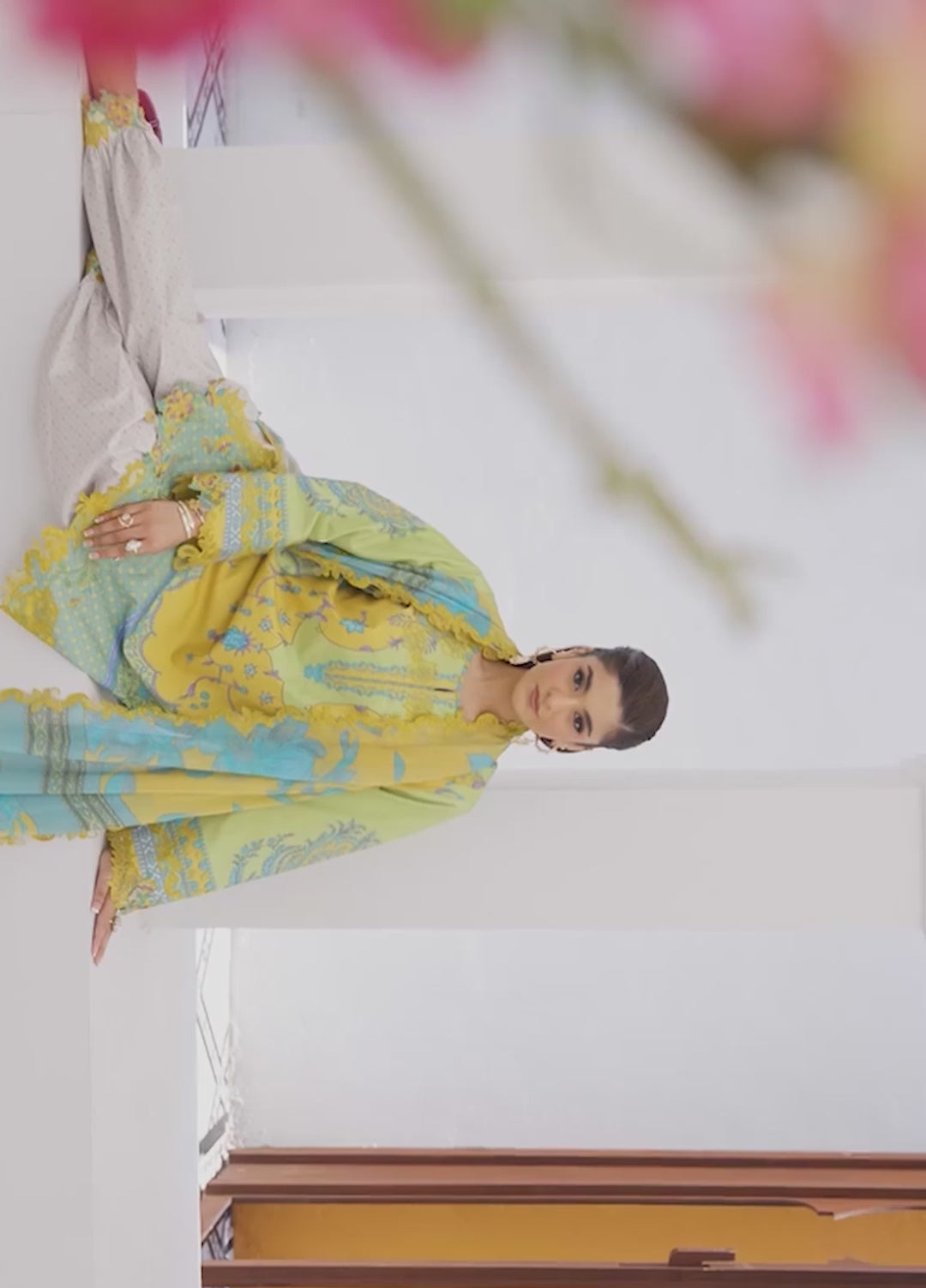 Rang e Bahar by Charizma Unstitched Embroidered Lawn 3 Piece Suit CHR26ULR CRB6-26 - Summer Collection