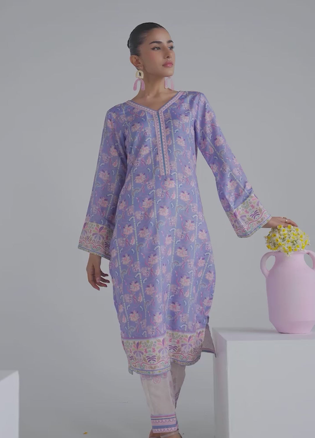 Summer Basics by Gulaal Women RTW Printed Poly 2 Piece Suit Rocio - Casual Collection