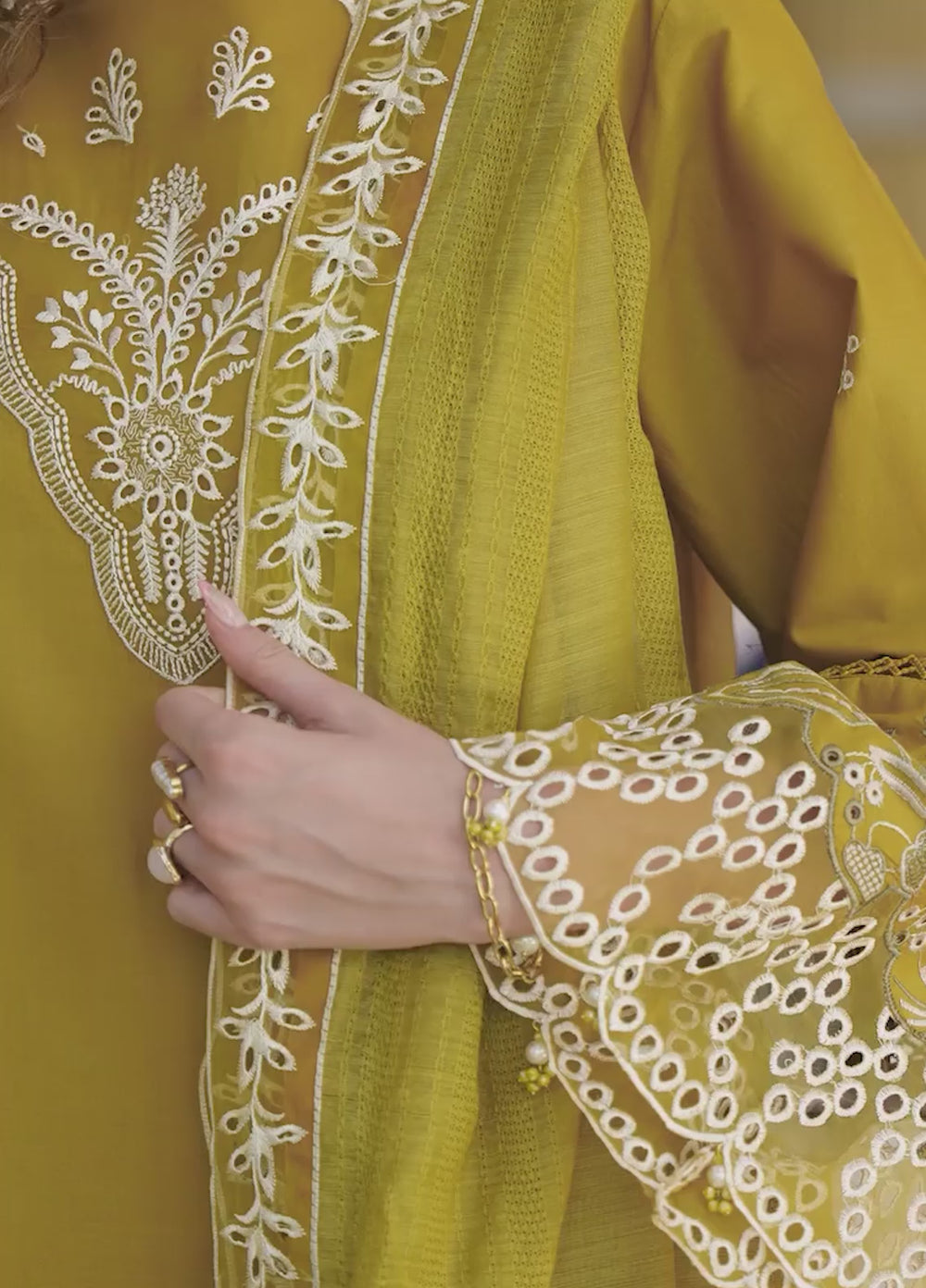 Summer Wine by Izel Unstitched Embroidered Lawn 3 Piece Suit AYLIN - Eid Collection