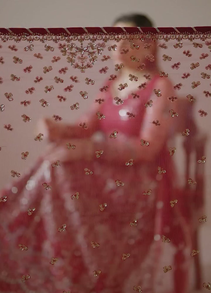 Neorah by Xenia Formals Unstitched Net Embroidered 3 Piece Suit XE26UN D-8 DUREZA - Festive Collection