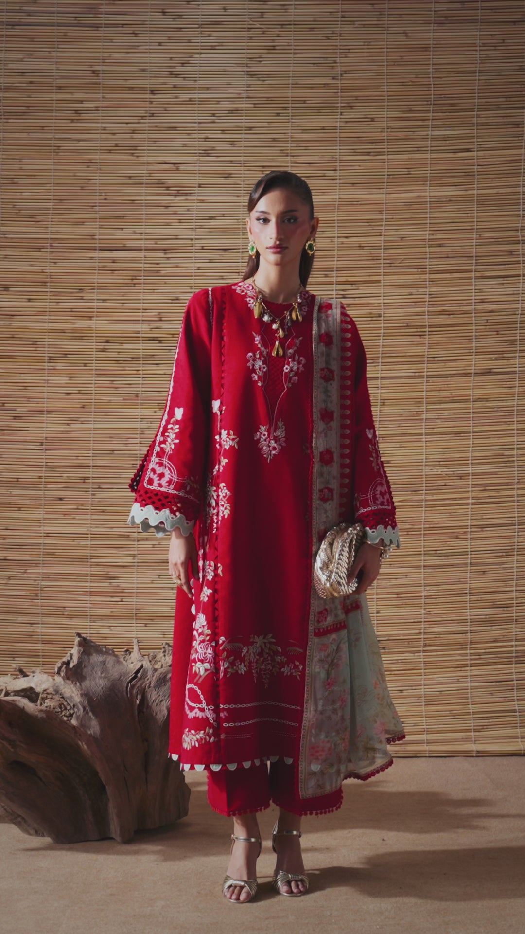 Sable Vogue Unstitched Embroidered Lawn 3 Piece Suit SV26ULL SL-07-26-V2 - Festive Collection