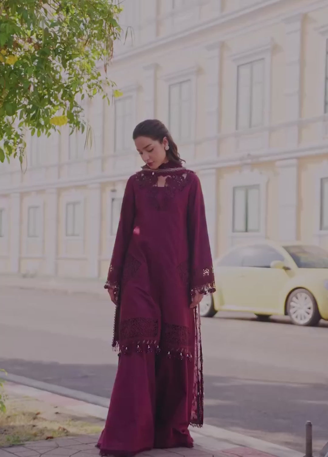 Mulaqat by Afrozeh Unstitched Embroidered Lawn 3 Piece Suit AF26UML HAYA FWU-0056 - Festive Collection