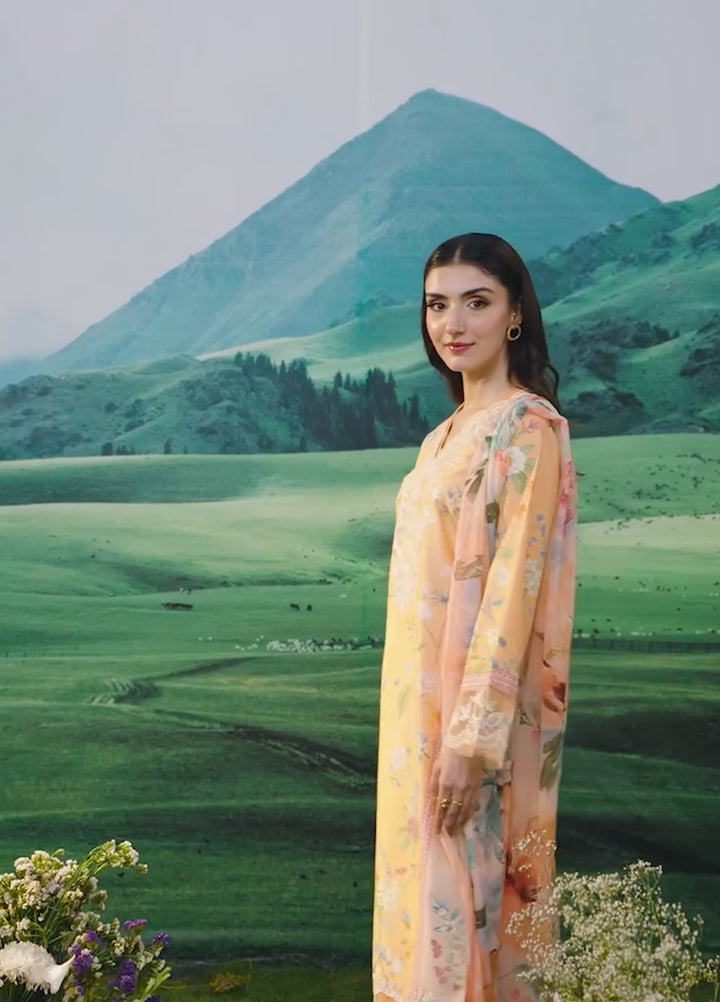 Elysian by Meerak RTW Embroidered Lawn 3 Piece Suit Solstice Casual Collection