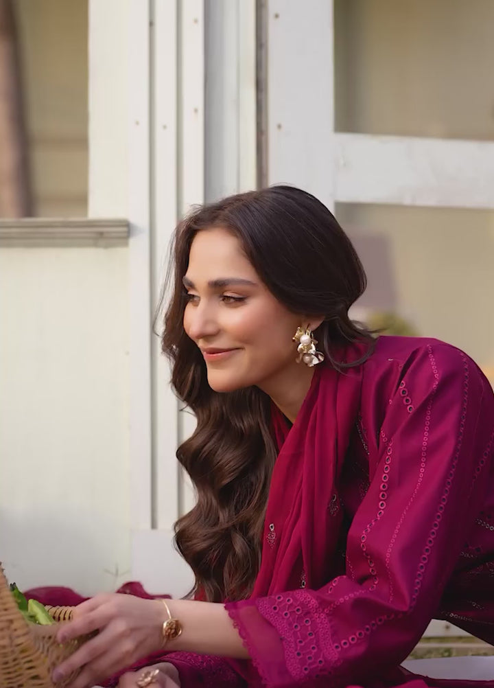 Pashmire Women RTW Embroidered Swiss Lawn 3 Piece Suit Afreen - Festive Collection
