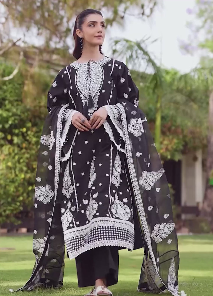 Mehrang by Pashmire RTW Embroidered Lawn Cotton 3 Piece Suit Abeere Casual Collection